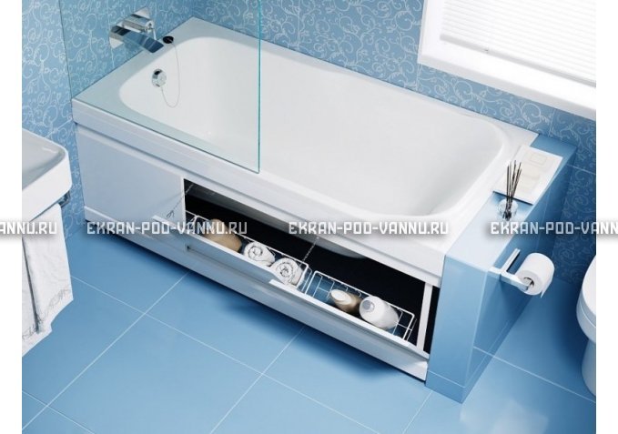 Откидной экран из МДФ Soft Alavann 170 см – купить по цене 9990 руб. в интернет-магазине в городе Набережные Челны картинка 1