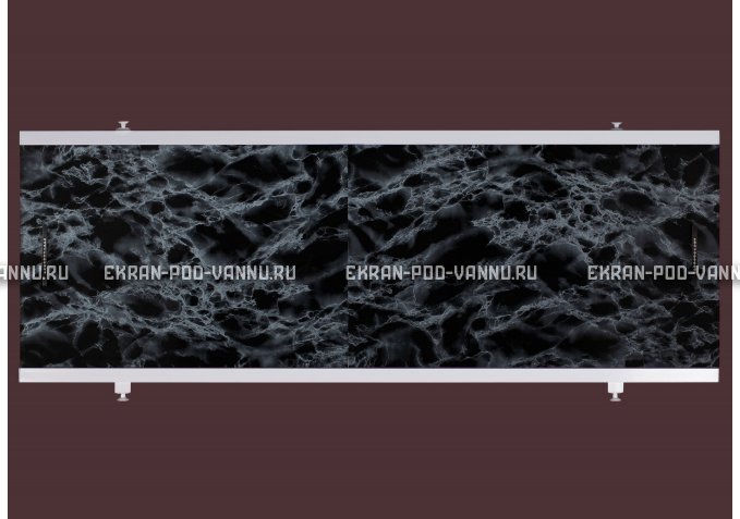 Экран EUROPLEX Универсал черный мрамор – купить по цене 6250 руб. в интернет-магазине в городе Набережные Челны картинка 1