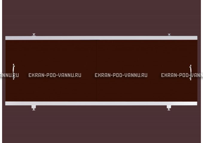 Экран EUROPLEX Универсал шоколад под трубы – купить по цене 6250 руб. в интернет-магазине в городе Набережные Челны картинка 1