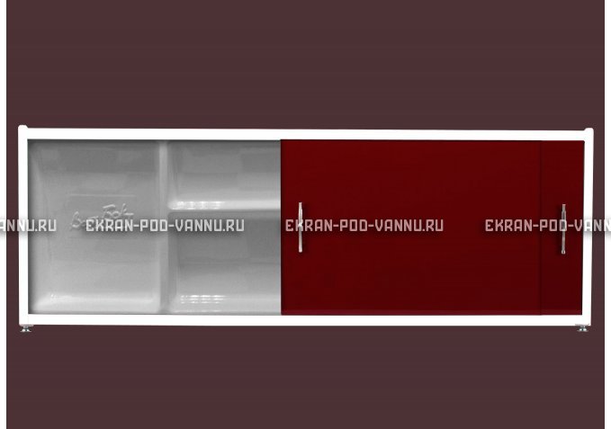 Экран с полочкой - Бордо – купить по цене 6880 руб. в интернет-магазине в городе Набережные Челны картинка 1