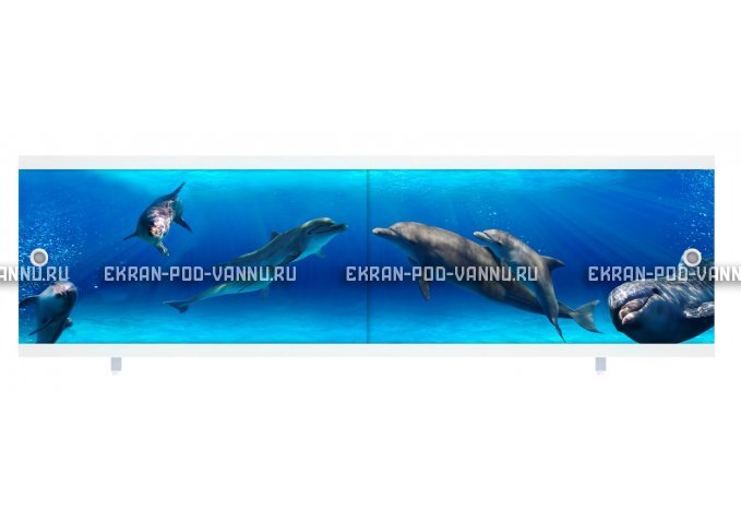 Экран МетаКам Ультралегкий 150 и 170 Дельфины – купить по цене 1590 руб. в интернет-магазине в городе Набережные Челны картинка 2