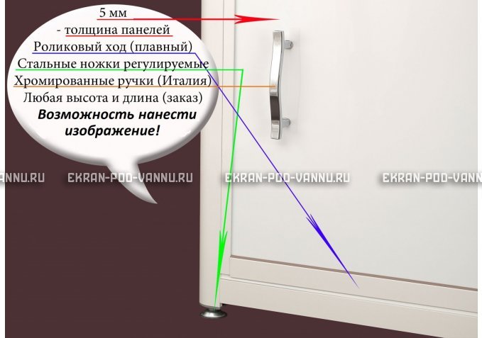 Экран на роликах EUROPLEX изображение 099 – купить по цене 12400 руб. в интернет-магазине в городе Набережные Челны картинка 2