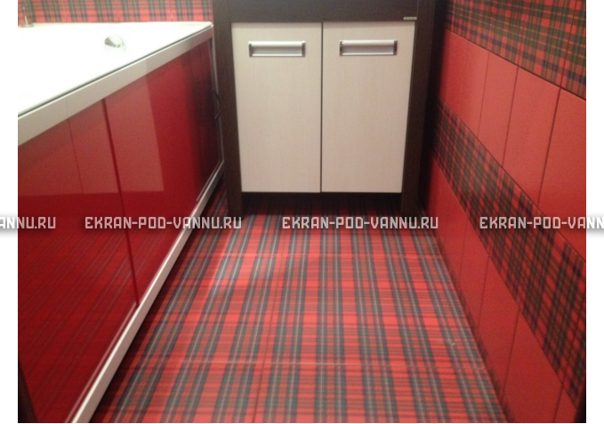 Экран раздвижной EUROPLEX Комфорт красный – купить по цене 6250 руб. в интернет-магазине в городе Набережные Челны картинка 3
