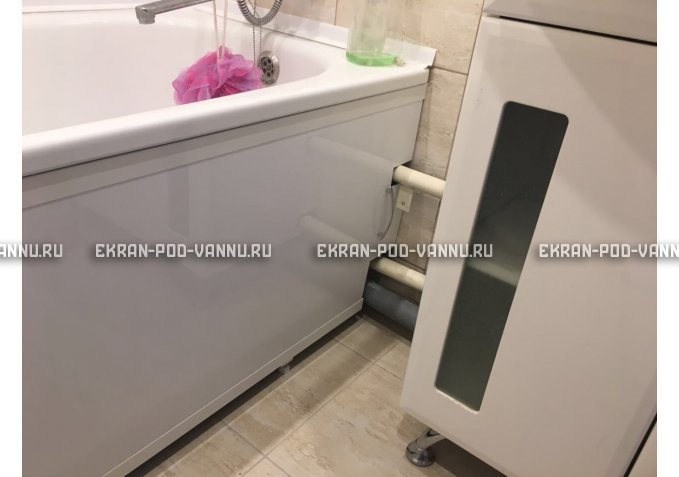 Экран под трубы EUROPLEX Универсал белый высокий – купить по цене 6550 руб. в интернет-магазине в городе Набережные Челны картинка 1