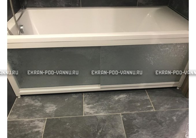 Раздвижной экран EUROPLEX Роликс Серебро – купить по цене 12500 руб. в интернет-магазине в городе Набережные Челны картинка 4