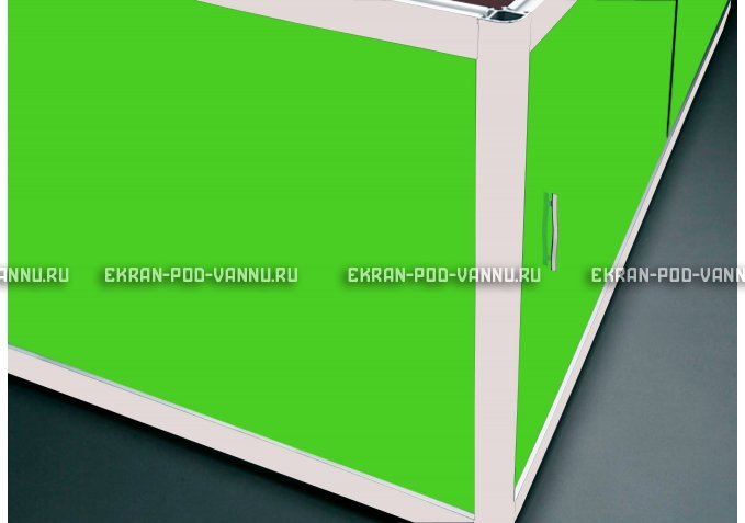 Торцевой экран EUROPLEX Комфорт салатовый – купить по цене 8760 руб. в интернет-магазине в городе Набережные Челны картинка 1