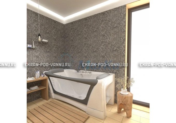 Прозрачная ванна 1MarKa Dolce Vita 180x80 – купить по цене 43200 руб. в интернет-магазине в городе Набережные Челны картинка 6