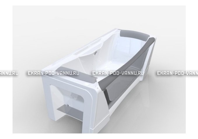 Прозрачная ванна 1MarKa Dolce Vita 180x80 – купить по цене 43200 руб. в интернет-магазине в городе Набережные Челны картинка 3