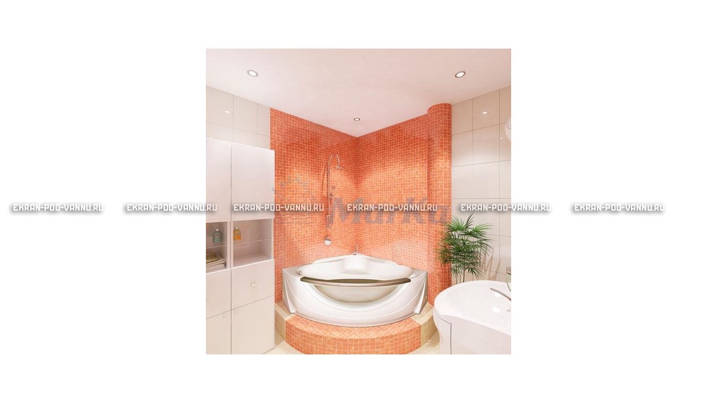 Акриловая ванна 1MarKa Grand Luxe 155х155 – купить по цене 39827 руб. в интернет-магазине в городе Набережные Челны картинка 15