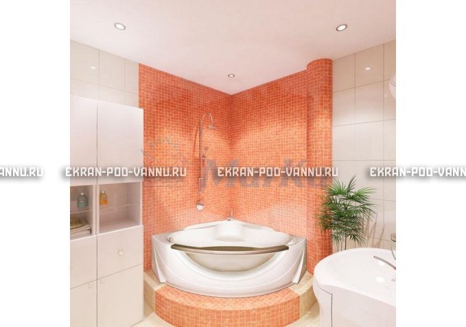 Акриловая ванна 1MarKa Grand Luxe 155х155 – купить по цене 39827 руб. в интернет-магазине в городе Набережные Челны картинка 4