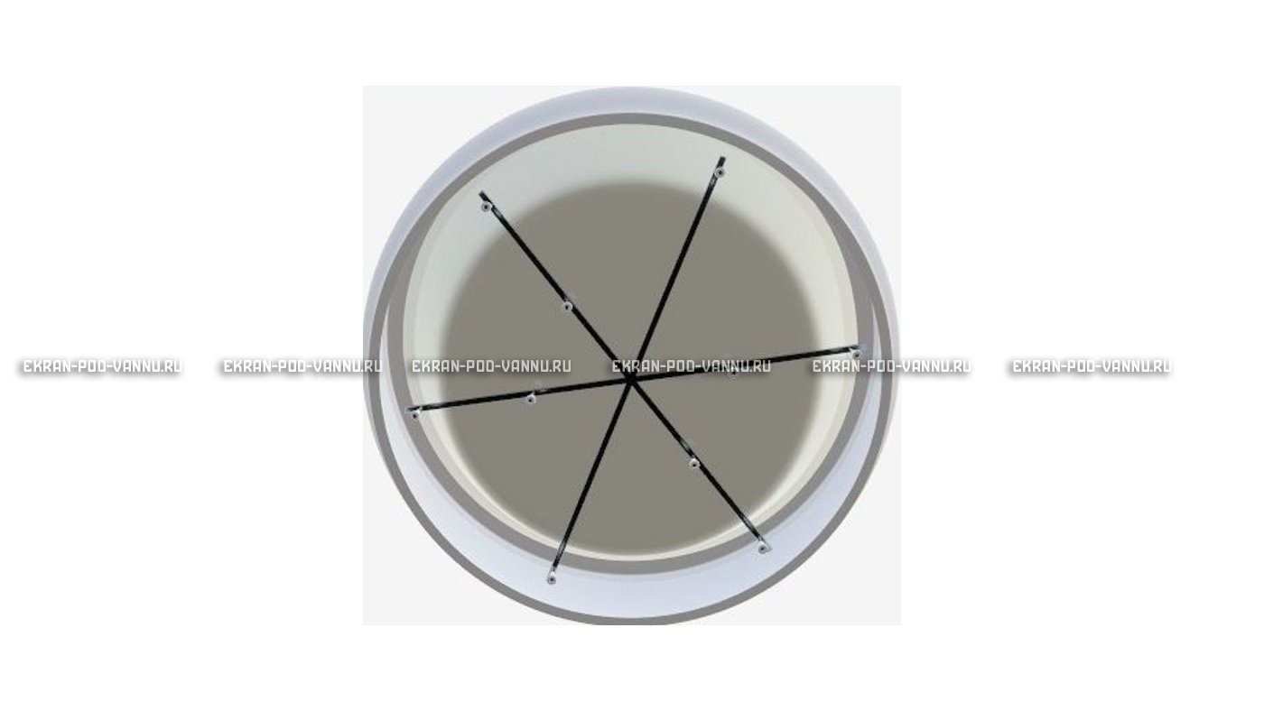 Акриловая ванна 1MarKa Omega 180x180  – купить по цене 42450 руб. в интернет-магазине в городе Набережные Челны картинка 12