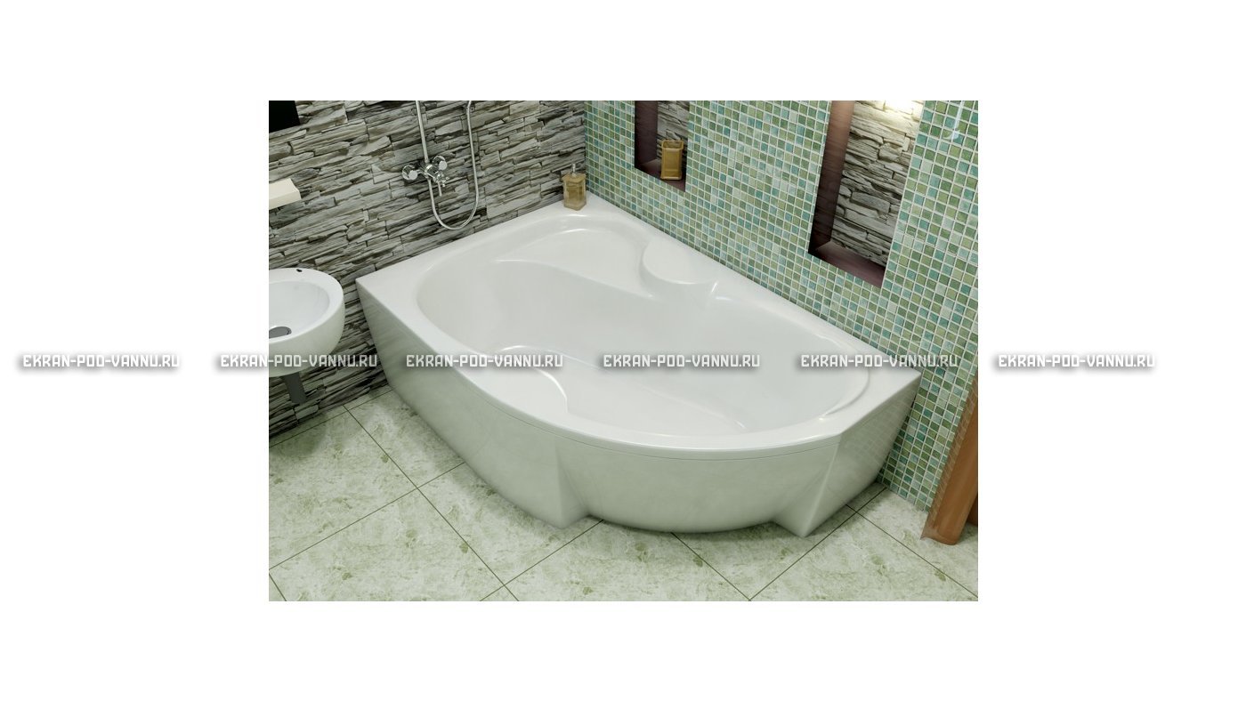 Акриловая ванна Vayer Azalia 160x105 – купить по цене 28220 руб. в интернет-магазине в городе Набережные Челны картинка 12