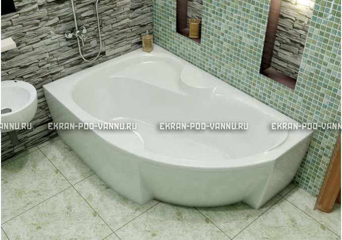 Акриловая ванна Vayer Azalia 160x105 – купить по цене 28220 руб. в интернет-магазине в городе Набережные Челны картинка 1