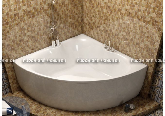 Акриловая ванна Vayer Iryda 150x150 – купить по цене 39550 руб. в интернет-магазине в городе Набережные Челны картинка 1