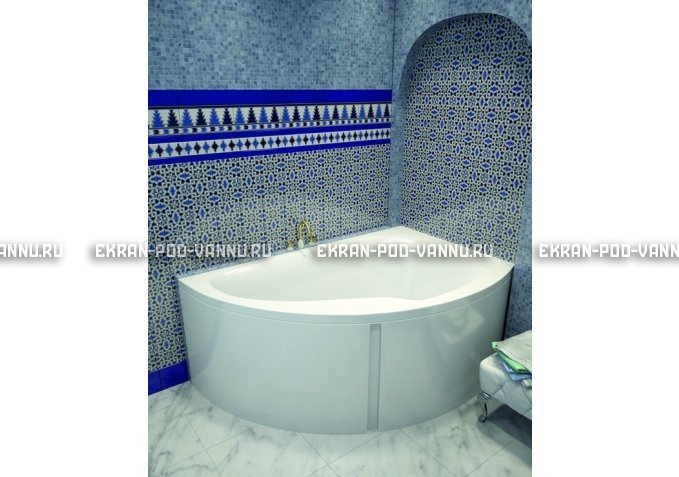 Акриловая ванна Vayer Ismena 160x105 – купить по цене 28350 руб. в интернет-магазине в городе Набережные Челны картинка 1