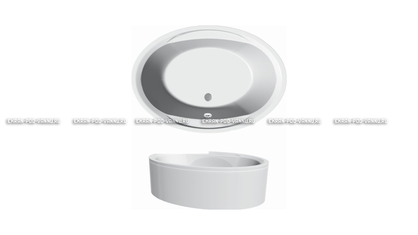 Акриловая ванна Vayer Opal 180x120 – купить по цене 33850 руб. в интернет-магазине в городе Набережные Челны картинка 12