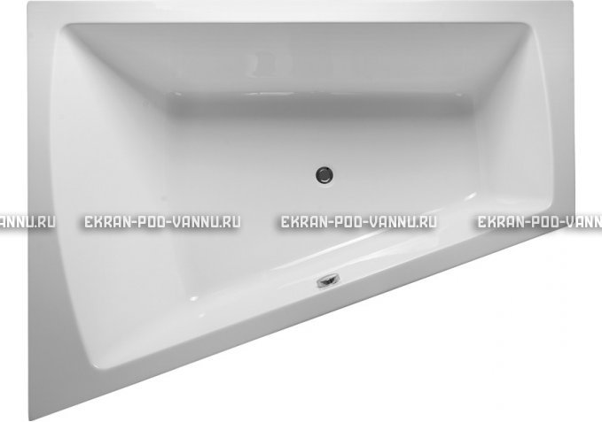 Акриловая ванна Vayer Trinitiy 170x130 – купить по цене 32590 руб. в интернет-магазине в городе Набережные Челны картинка 2
