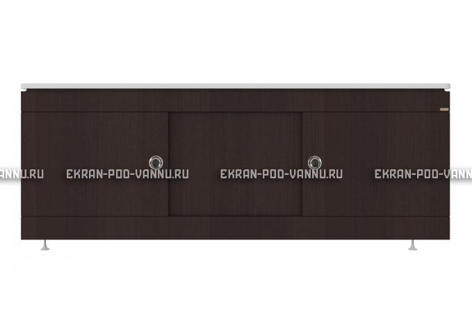 Экран под ванну купе VOD-OK 1500 венге – купить по цене 5390 руб. в интернет-магазине в городе Набережные Челны картинка 1