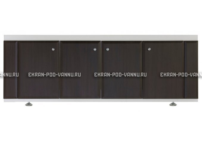 Экран распашной МДФ 180 - Венге – купить по цене 4250 руб. в интернет-магазине в городе Набережные Челны картинка 2