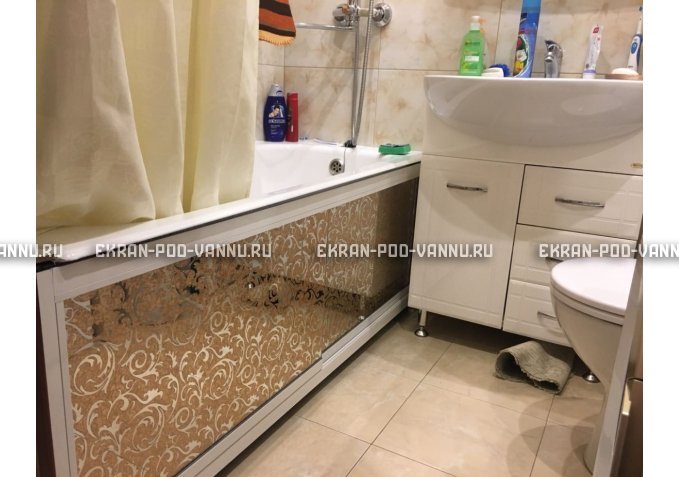 Раздвижной экран EUROPLEX Роликс Золото – купить по цене 12500 руб. в интернет-магазине в городе Набережные Челны картинка 1