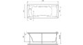 Акриловая ванна Relisan Loara 180x80 – купить по цене 23580 руб. в интернет-магазине в городе Набережные Челны картинка 17