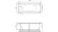 Акриловая ванна Relisan Loara 180x80 – купить по цене 23580 руб. в интернет-магазине в городе Набережные Челны картинка 8