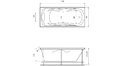 Акриловая ванна Relisan Marina 170x75 – купить по цене 15725 руб. в интернет-магазине в городе Набережные Челны картинка 17