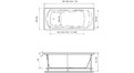 Акриловая ванна Relisan Tamiza 170x70 – купить по цене 18750 руб. в интернет-магазине в городе Набережные Челны картинка 17