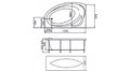 Акриловая ванна 1MarKa Julianna 170x100 – купить по цене 21320 руб. в интернет-магазине в городе Набережные Челны картинка 13