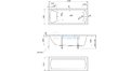 Акриловая ванна 1MarKa Modern 120x70 – купить по цене 7600 руб. в интернет-магазине в городе Набережные Челны картинка 17