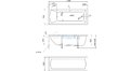 Акриловая ванна 1MarKa Modern 150x70 – купить по цене 9210 руб. в интернет-магазине в городе Набережные Челны картинка 17