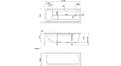 Акриловая ванна 1MarKa Modern 160x70 – купить по цене 9410 руб. в интернет-магазине в городе Набережные Челны картинка 21