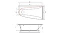 Акриловая ванна Vayer Boomerang 180x100 – купить по цене 53030 руб. в интернет-магазине в городе Набережные Челны картинка 18