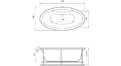 Акриловая ванна Vayer Beta 194x100 – купить по цене 56340 руб. в интернет-магазине в городе Набережные Челны картинка 17